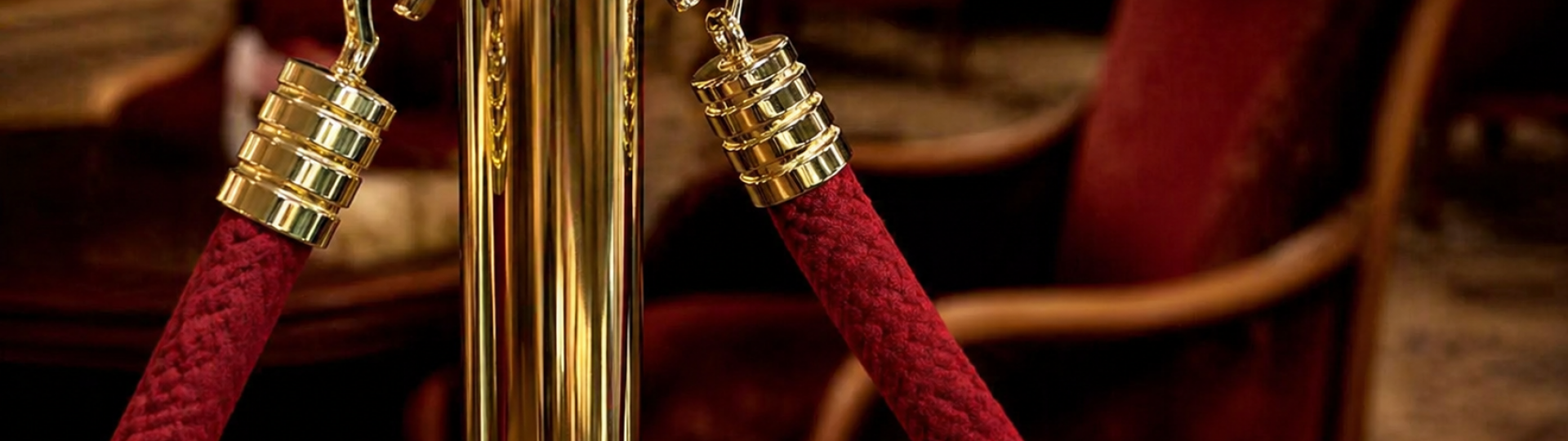 Poteaux de guidage à corde