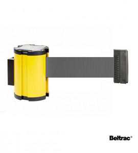 Wall-mounted belt unit yellow plastic BELTRAC SAFETY view 10