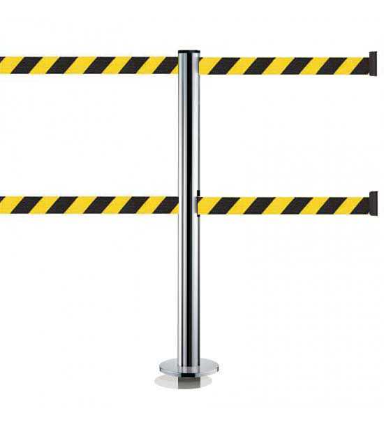 EXTEND, Doppelgurt, Magnetisch (Poliertes Chrom), Ansicht 5