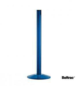Poteau récepteur bleu à sangle étirable BELTRAC CLASSIC
