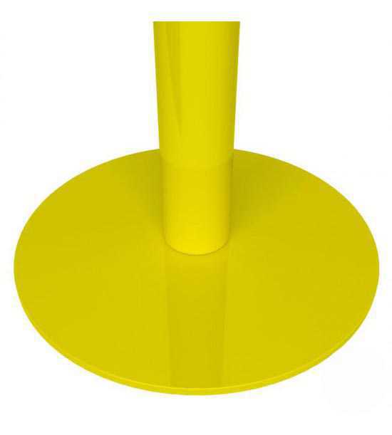 Poteau de guidage jaune à base lestée 11kg