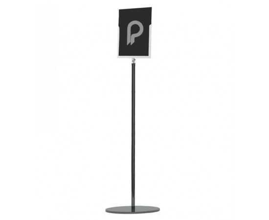 Porta-cartazes LINE para poste separador - A4 retrato ou paisagem