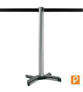 Personenleitsystem (Silbergrau), stapelbar