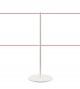 LINE afzetpaal (wit)