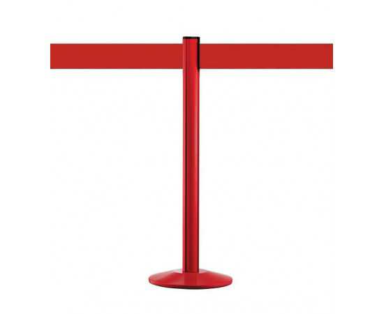Afzetpaal met 10cm rood band BELTRAC™, rood, EXTEND