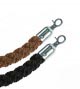 Twisted Rope with Chrome Snap Hooks