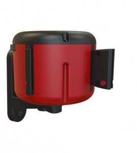 Wandkassette mit Gurtband 7 oder 10m - Rot