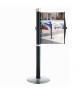Afzetpaal met extra brede lint 47cm