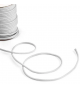 White Semi-Elastic Barrier Rope Reel 100m Professional