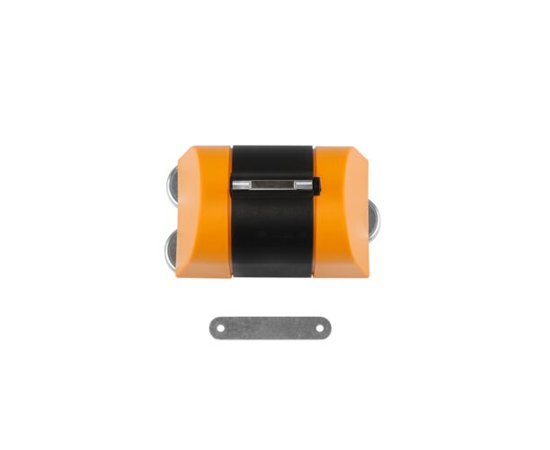 Cassette MGB-GS detail fixation magnetique