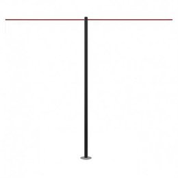 Absperrständer zum Verschrauben (Schwarz) - LINE FIX
