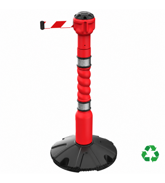 Poteau de sécurité Skipper™ rouge