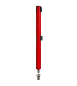 Red Twin-Belt Quick-Release Post