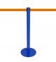 Poteau de balisage bleu - Potelet