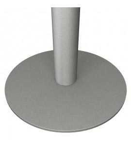 Poteau à sangle étirable, base lestée 8kg. Poteau à sangle étirable, base lestée 8kg.