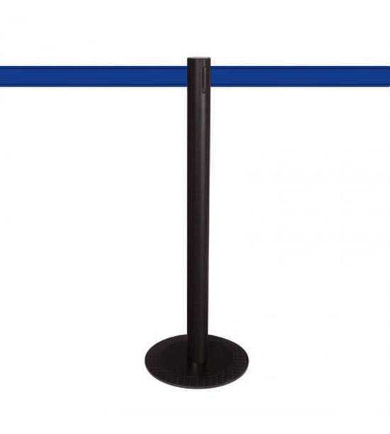 Poteau aluminium MASTER BLACK (KD), sangle bleue