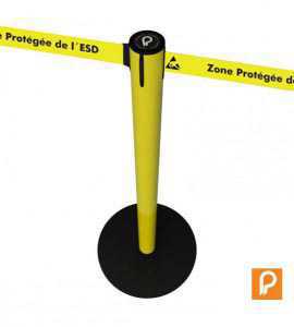 Poteau zone protégée ESD