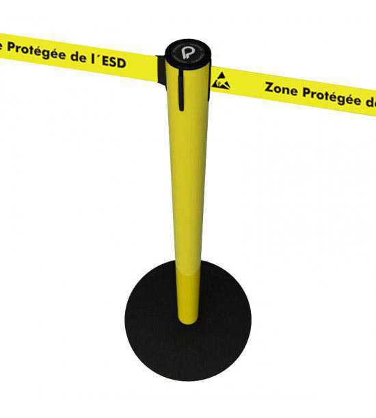 Poteau zone protégée ESD