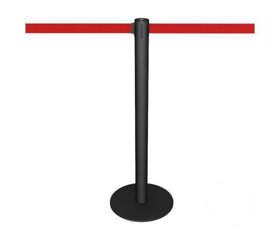 Poteau de guidage noir de qualité professionnelle au meilleur prix! Superbes finitions!