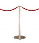 Poteau de balisage à corde (Inox brossé)