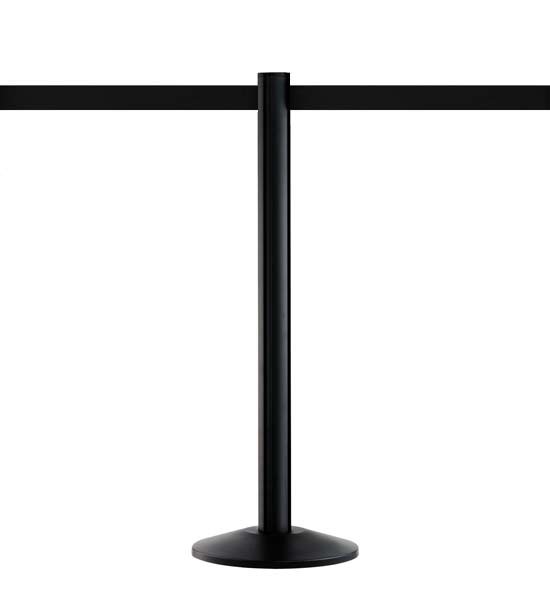 Poteau guide file Beltrac, bande noire