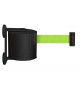 Long Range Wall Mount Belt Retractor (12m or 22m), Black (Beltrac)