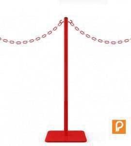 Kettingpaal (Rood) - CHAIN