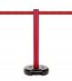 Gurtpfosten für außen (Rot) - BELTRAC OUTDOOR