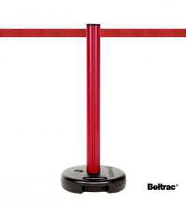 Poteau de guidage extérieur (Rouge, sangle rouge) - BELTRAC OUTDOOR