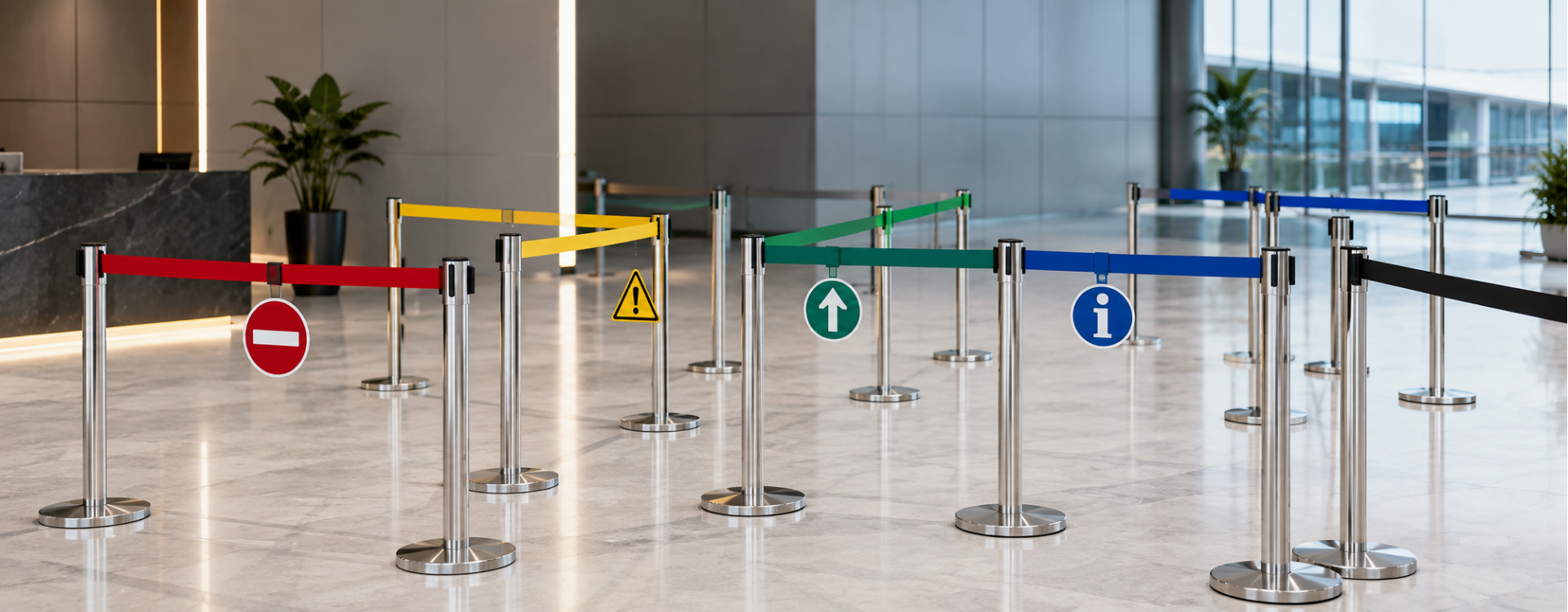 Couleurs de balisage et de signalisation : que signifie chaque couleur ?